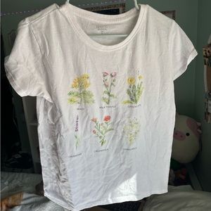 Flower types T-shirt